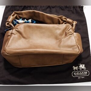 ✨ Coach Parker Leather Shoulder Bag – Cinnamon Shimmer | BNWT + Dust Bag (2009)